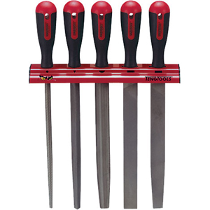 5pc 10in File Set w/ Wall Rack